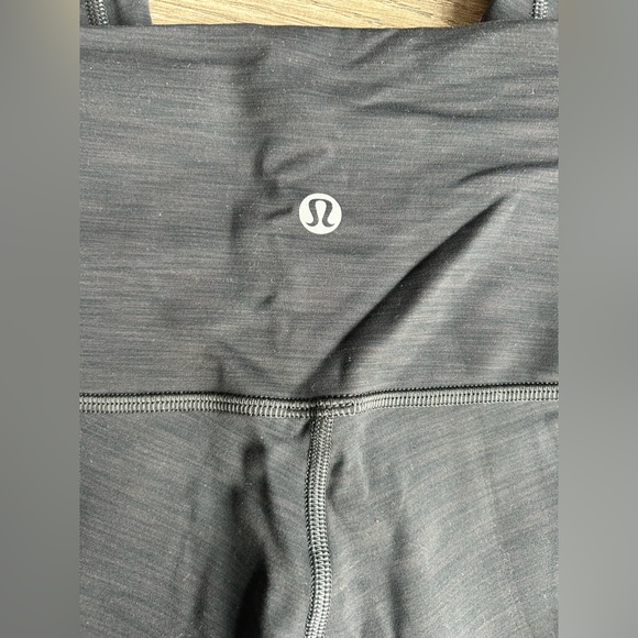 lululemon athletica Gray Wunder Train High-Rise Leggings - Picture 2 of 3